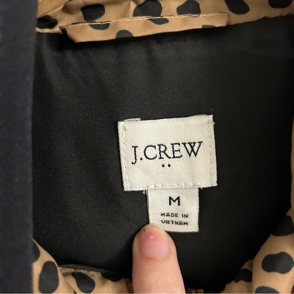 J.Crew Animal-Print Puffer Vest with Snap Pockets‎ - Picture 7 of 7